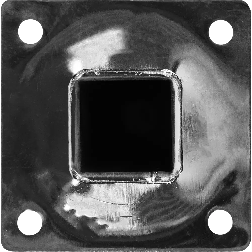 Ножка квадратная 150х25 мм сталь  цвет никель Santreyd STLM-2026741 - Вид №3