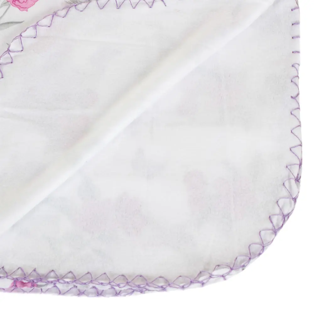 Плед «Мария» 130x170 см флис цвет белый Santreyd STLM-2122474 - Вид №3