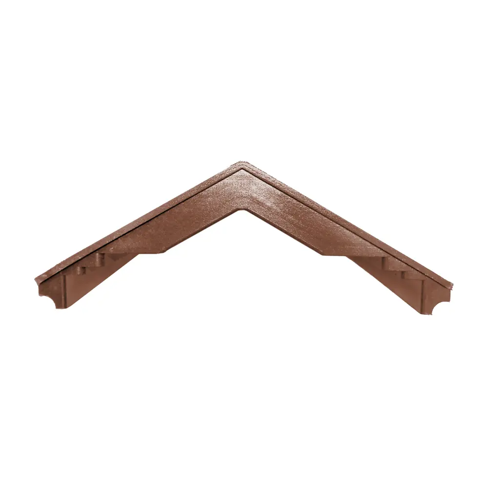 Парапет ППК 500x258x25 мм цвет коричневый Santreyd STLM-2059333 - Вид №1