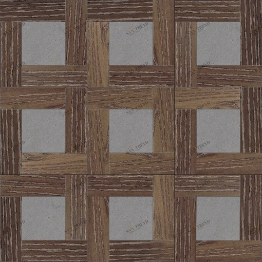 Напольное покрытие из дерева (инкрустация каменная "ginostra" из темного дуба) ddBz22 rs pg Devon Devon INTARSIA Devon&Devon DDBZ22RSPG