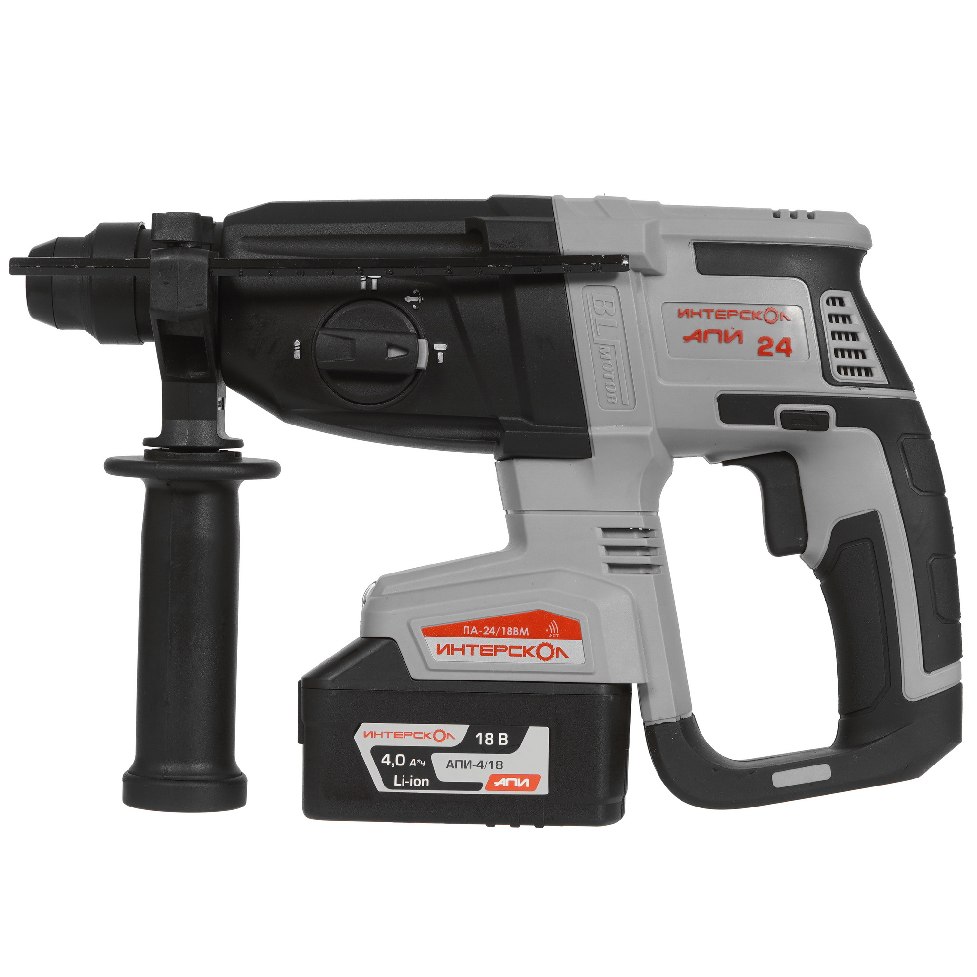 Перфоратор Интерскол ПА-24/18ВМ АПИ 18V 9029466 STDN-0066787