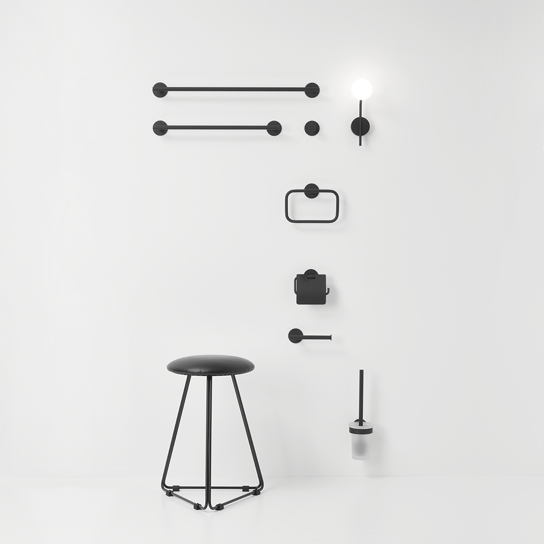 0531260 КОЛЬЦО ДЛЯ ПОЛОТЕНЦА BA HTR DECOR WALTHER BASIC  - Вид №1