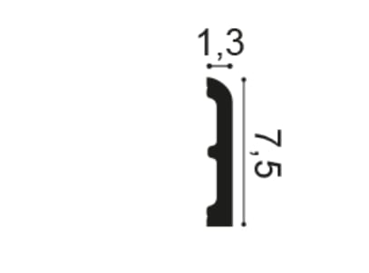 Плинтус Duropolymer® Orac SX183 ARCH-00032705 - Вид №3
