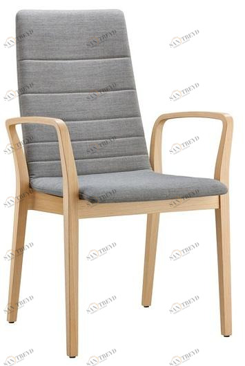 Brunner Стул из ткани с подлокотниками Fina 6822/a