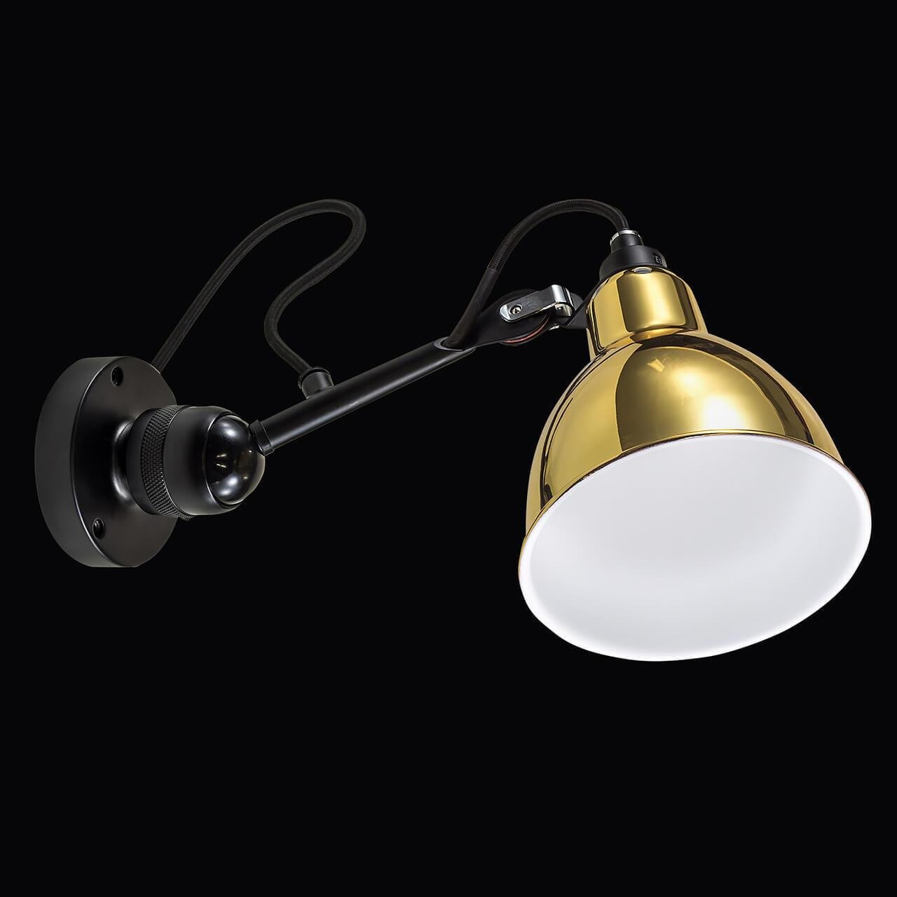 Спот настенный с металлическим плафоном бронзовый Lightstar Loft 765608 LIGHTSTAR LOFT 00-3891530 Бронза - Вид №2