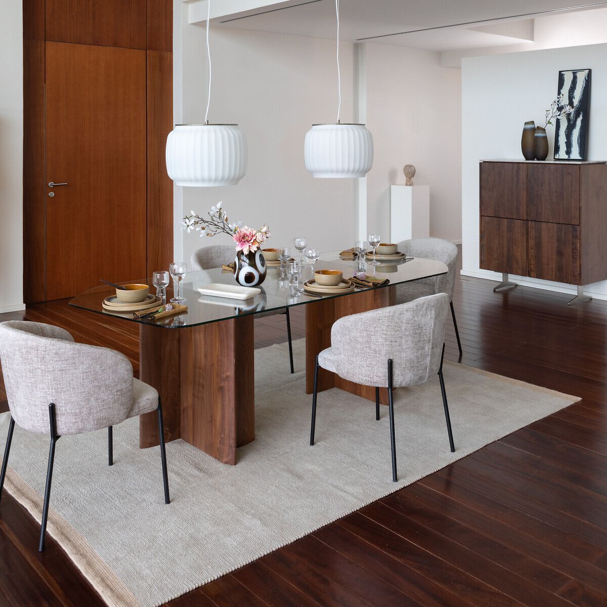 Мягкий стул из синели AMPM KINNA ARCH-00037265 - Вид №5