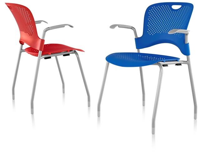 Herman Miller Штабелируемый стул nylon® с подлокотниками Caper sun-id-1376593 - Вид №14