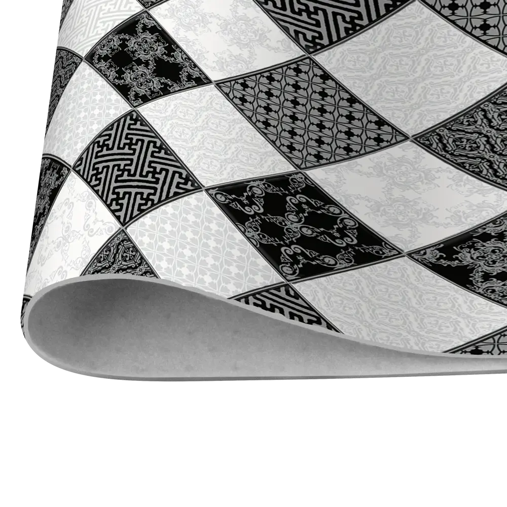 Santreyd Линолеум «Стронг плюс шах 4» с викторианским шахматным узором 82312398 STLM-0889564 - Вид №2