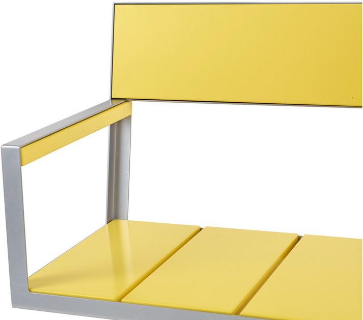 Nola Industrier Скамья из стали со спинкой Sidewalk sun-id-1344752 - Вид №1