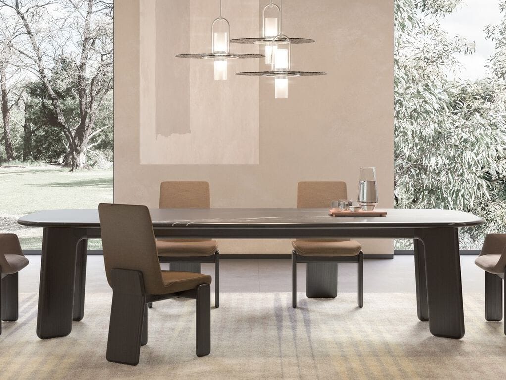 Мраморный обеденный стол CPRN HOMOOD Shapes 2025 ARCH-00140075