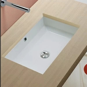 8037 Накладная раковина под столешницу  прямоугольная Scarabeo Ceramiche Gala-Tech-Miky