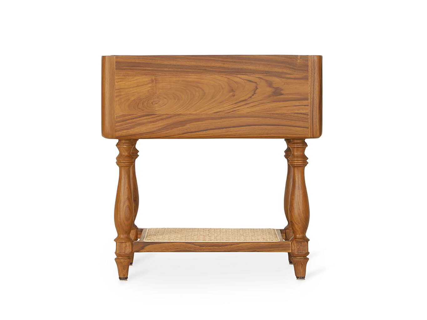 Тумбочка из тикового дерева с ящиком Alankaram RAFU ARCH-00069003 - Вид №2