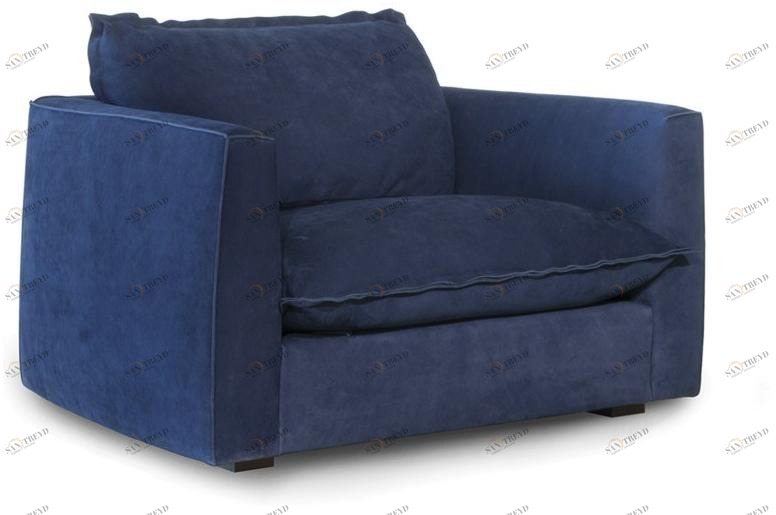 BAXTER Кожаное кресло с подлокотниками Brest sun-id-1441850