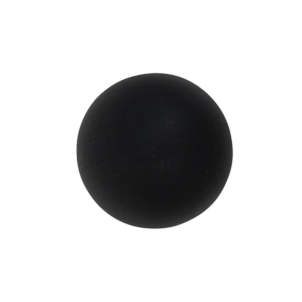 Мебельная ручка-кнопка GN35 цвет черная AKS STLM-2171647 - Вид №2