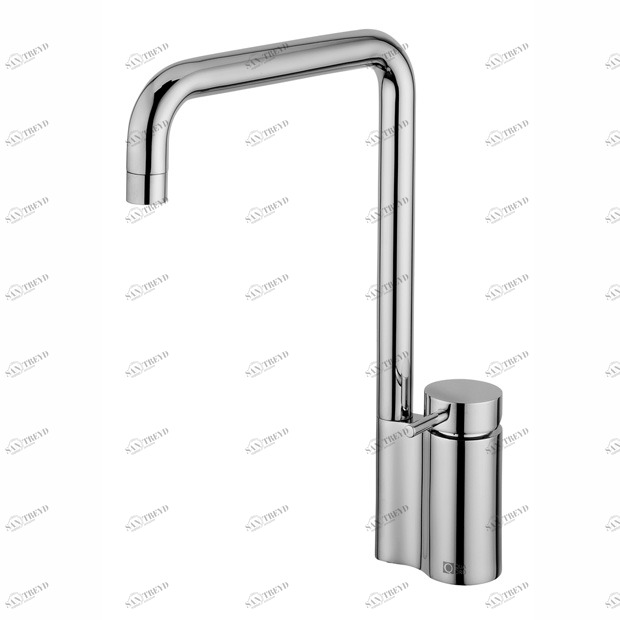 Латунь. 95. Смеситель для кухонной мойки Quadrodesign Brass