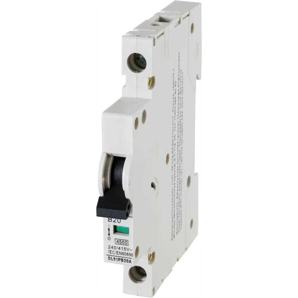 Автоматический выключатель Skybeam 1P A20 А 4.5 кА STLM-2122431
