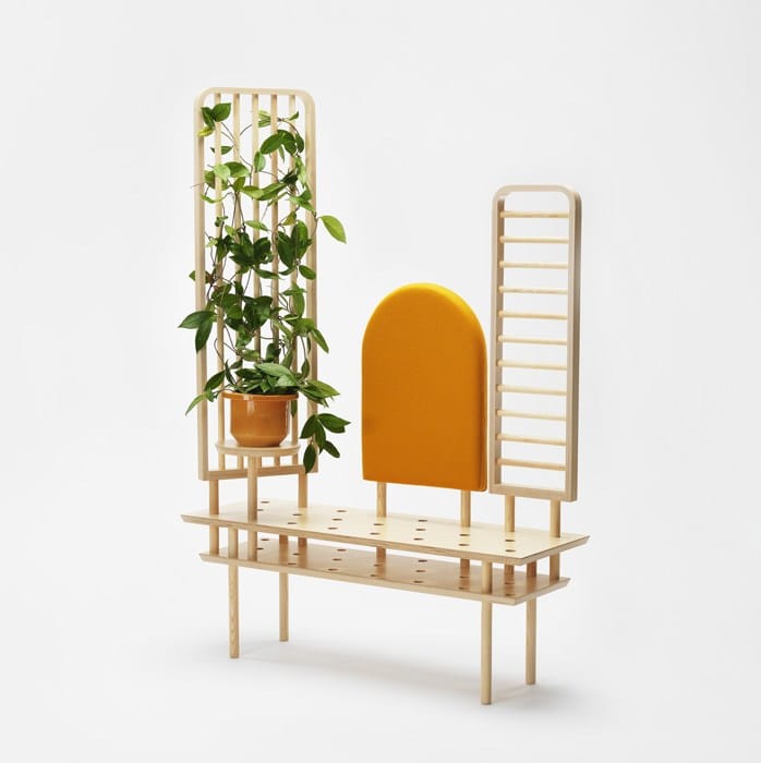 Скамейка / перегородка из фанеры Zilio A&C Etta ARCH-00152671 - Вид №4