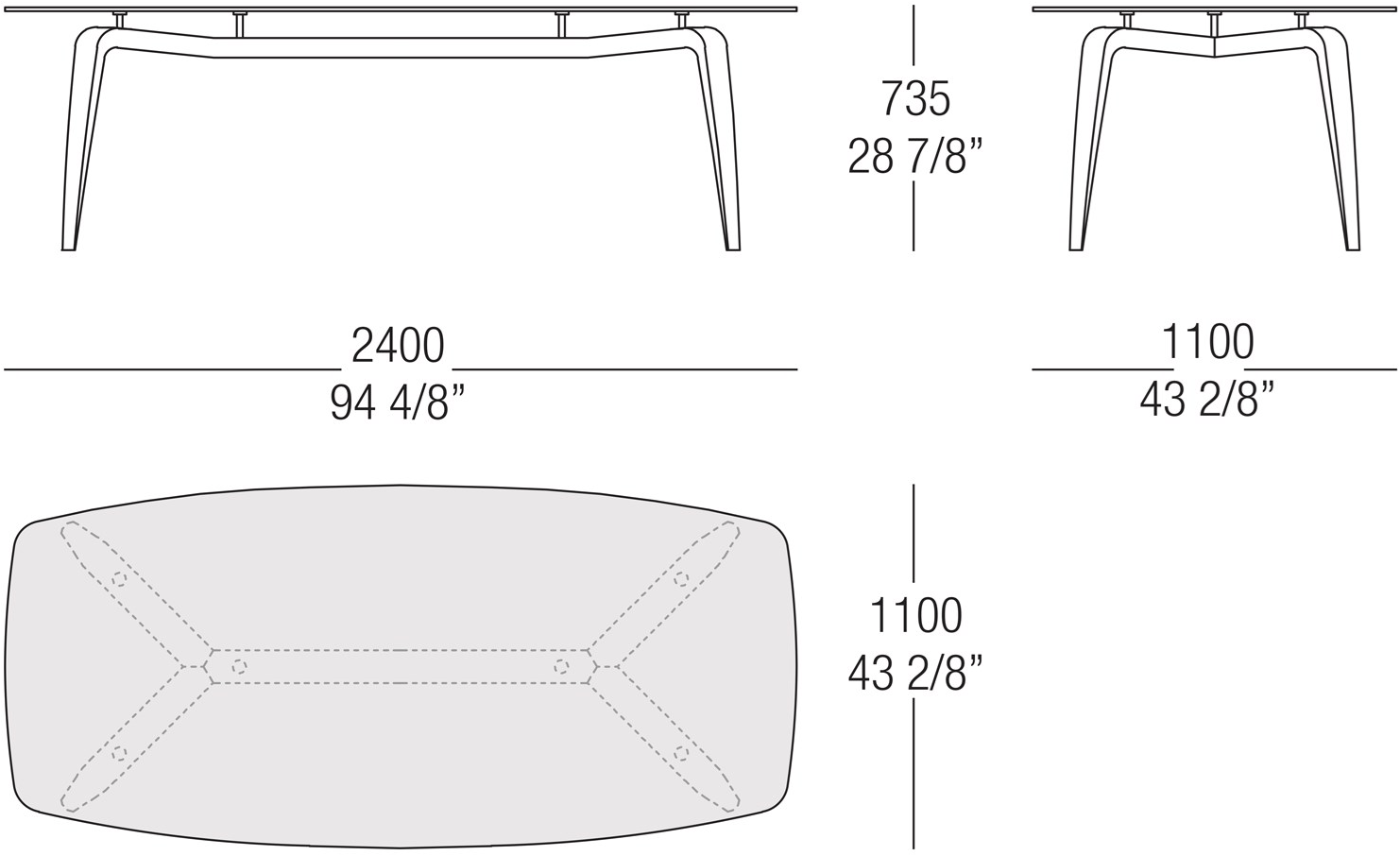 MisuraEmme Стол из лакированного массива дерева Atelier sun-id-1472781 - Вид №4