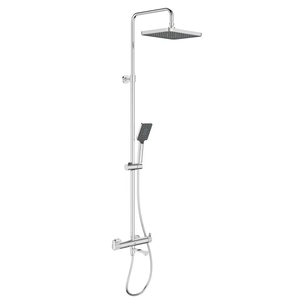 Душевая система KONSENSA Теано со смесителем 3 режима цвет хром STLM-2110233