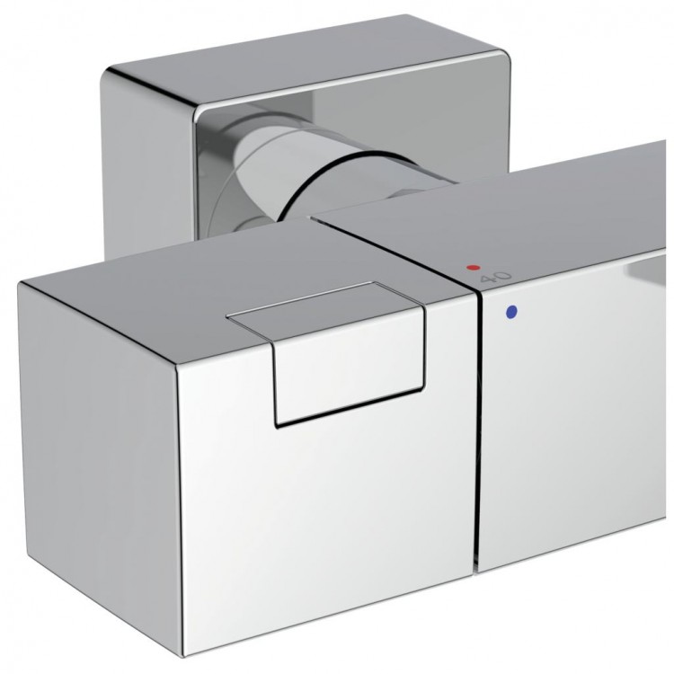 A7538AA Настенный термостатический смеситель для ванны/душа Ideal Standard CERATHERM C100  - Вид №1