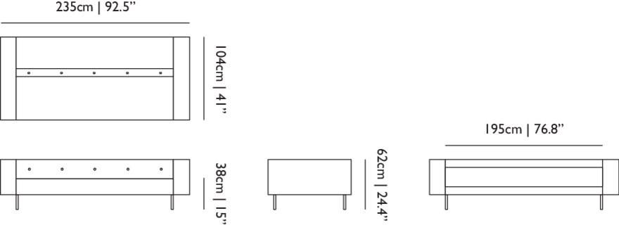 moooi Диван Bottoni sun-id-1402102 - Вид №7