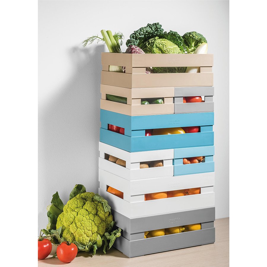 Ящики голубые 2 штуки Tidy & Store GUZZINI  00-3871108 Голубой  - Вид №3