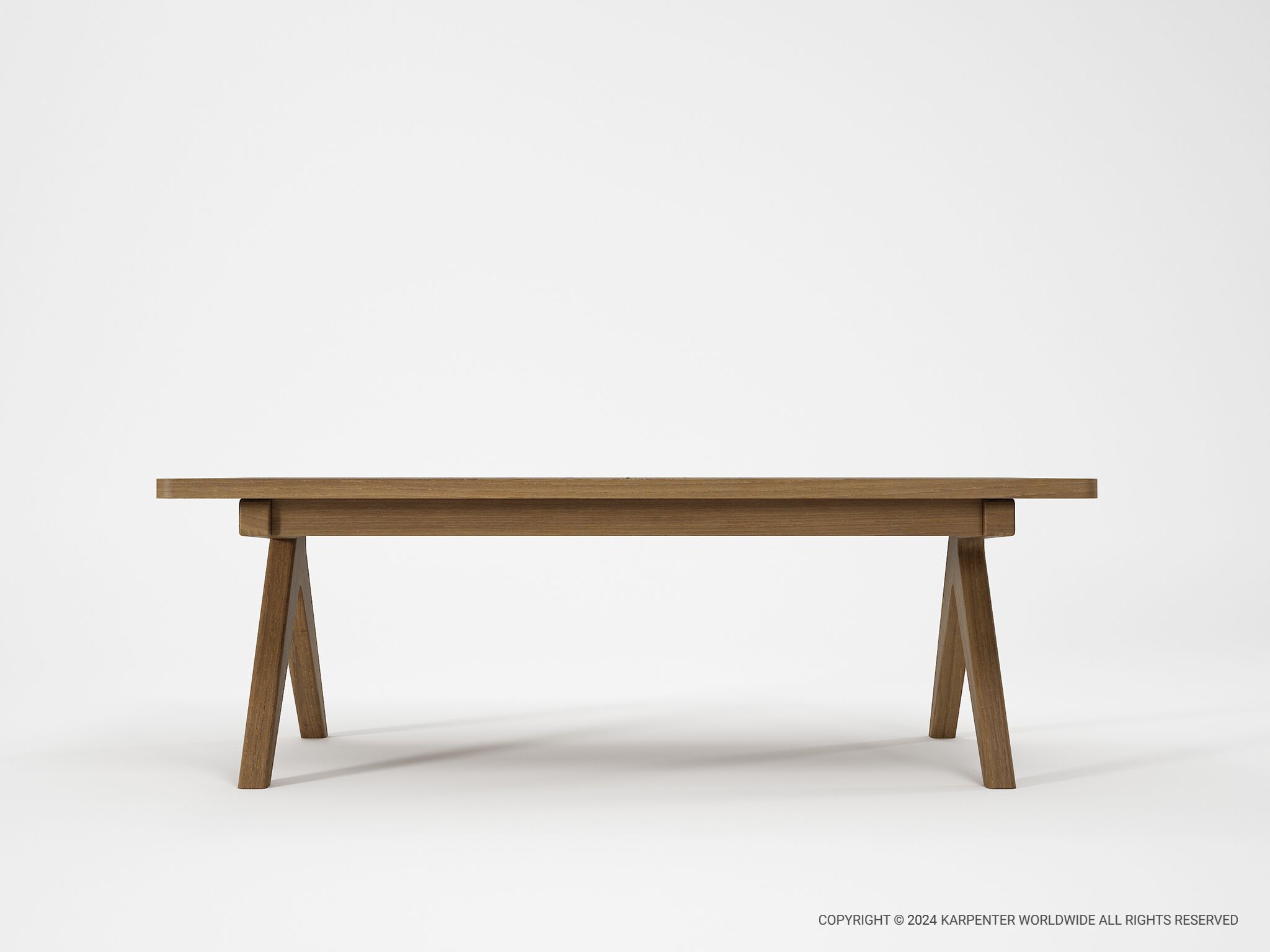 Прямоугольный стол из тикового дерева KARPENTER Tribute Outdoor ARCH-00049725