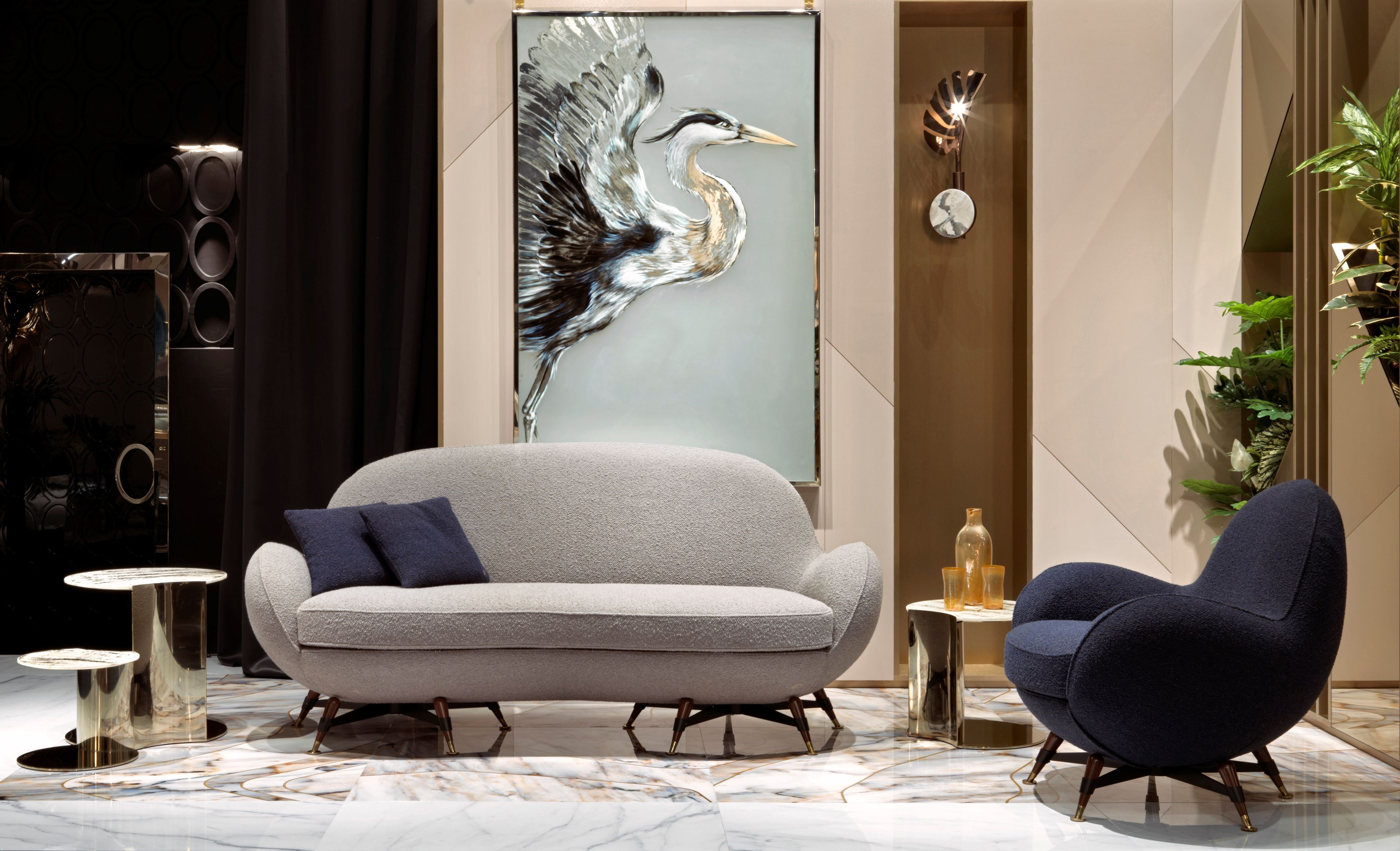 Тканевое кресло с подлокотниками Visionnaire Mercury ARCH-00029635 - Вид №10