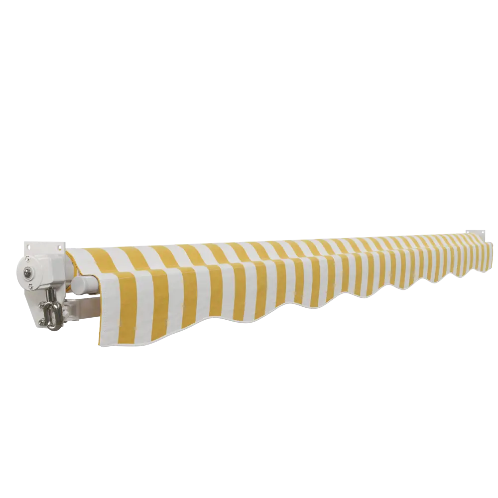 Маркиза механическая,3x2 м, цвет белые и желтые полосы Santreyd STLM-2193304 - Вид №2