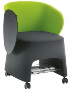 Sesta Мягкое кресло с журнальной полкой на колесиках Blog Bg-316 bg-391