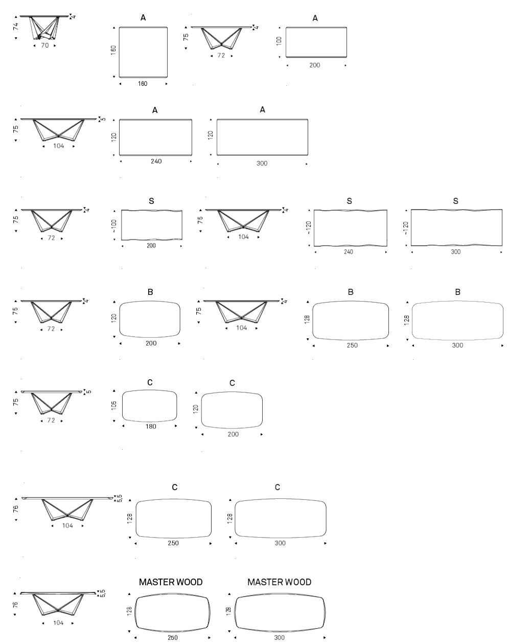 Деревянный бочковый стол Cattelan italia Скорпио ARCH-00140872 - Вид №16