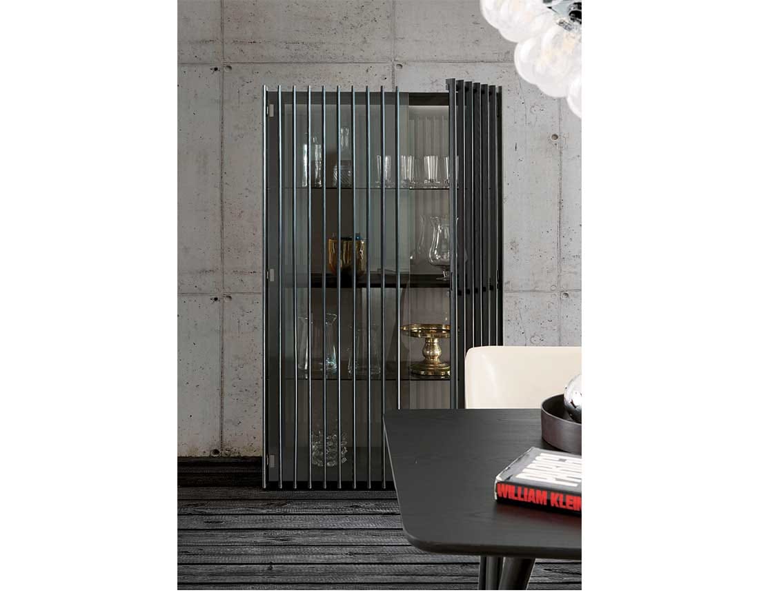 Книжный шкаф / витрина из дерева и стекла Pacini & Cappellini BAY ARCH-00105902 - Вид №5