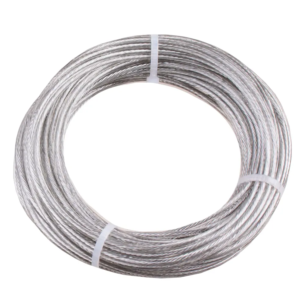 Трос стальной 1/2 мм 10 м цвет цинк Santreyd STLM-2027312 - Вид №1