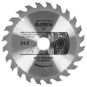 Диск пильный Elitech 1820.055500 9187617