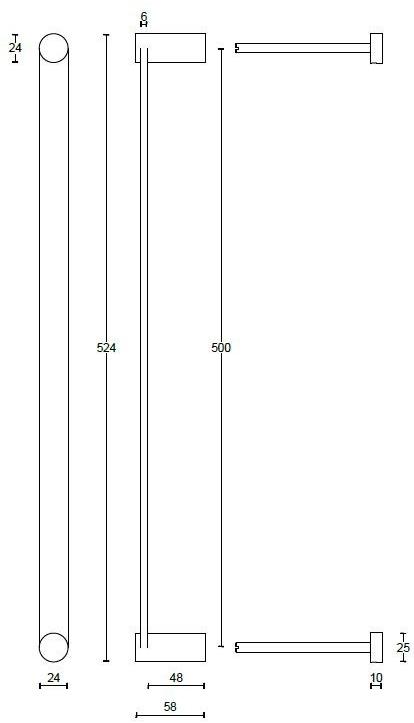 Formani Ручка из нержавеющей стали Tense Bb501 - Вид №5