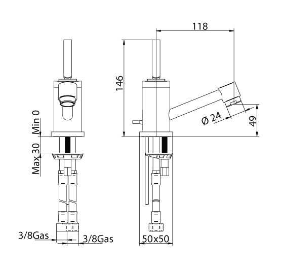 150320PN00 Смеситель Bandini Coco Santreyd - Вид №1