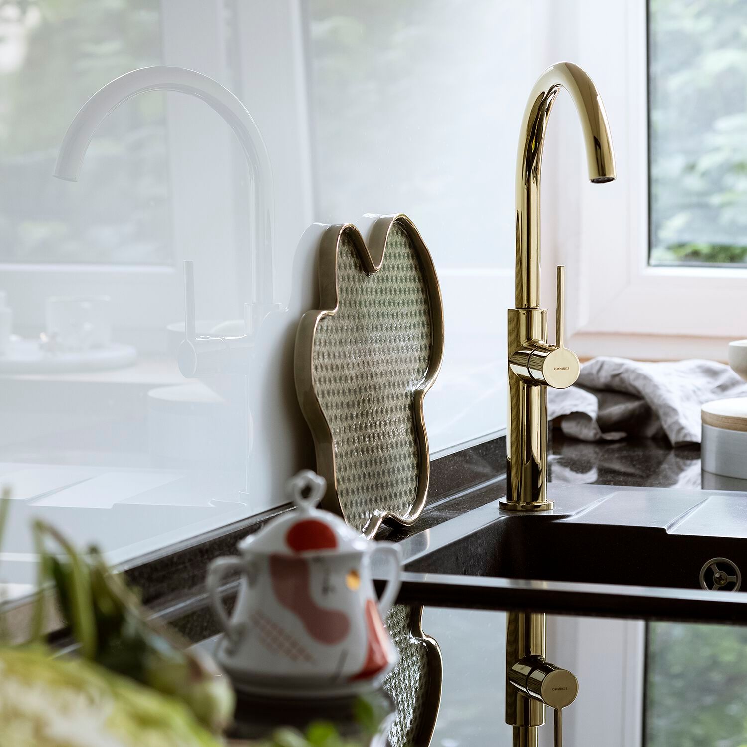 Смеситель для кухни с поворотным изливом OMNIRES TULA TL6050 ARCH-00027887 - Вид №7