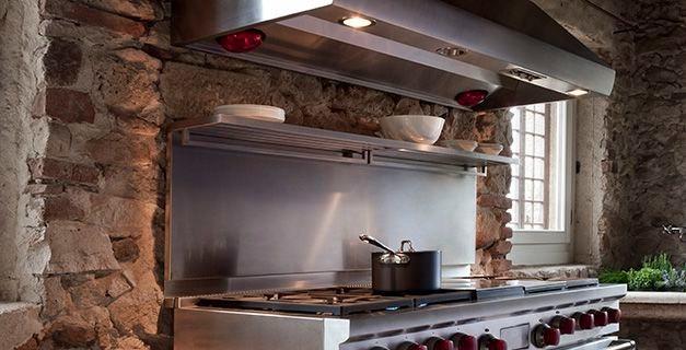 Wolf Вытяжка из нержавеющей стали со встроенным освещением Cappe d'aspirazione Icbpw362418  - Вид №1