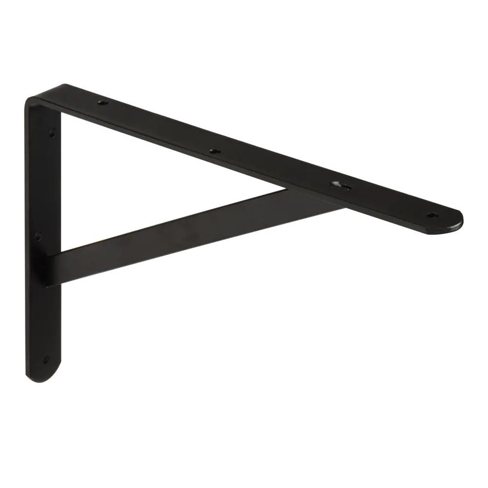 Утилитарный кронштейн Dolmen 20x30 см нагрузка до 45 кг цвет черный Santreyd STLM-2156090 - Вид №2