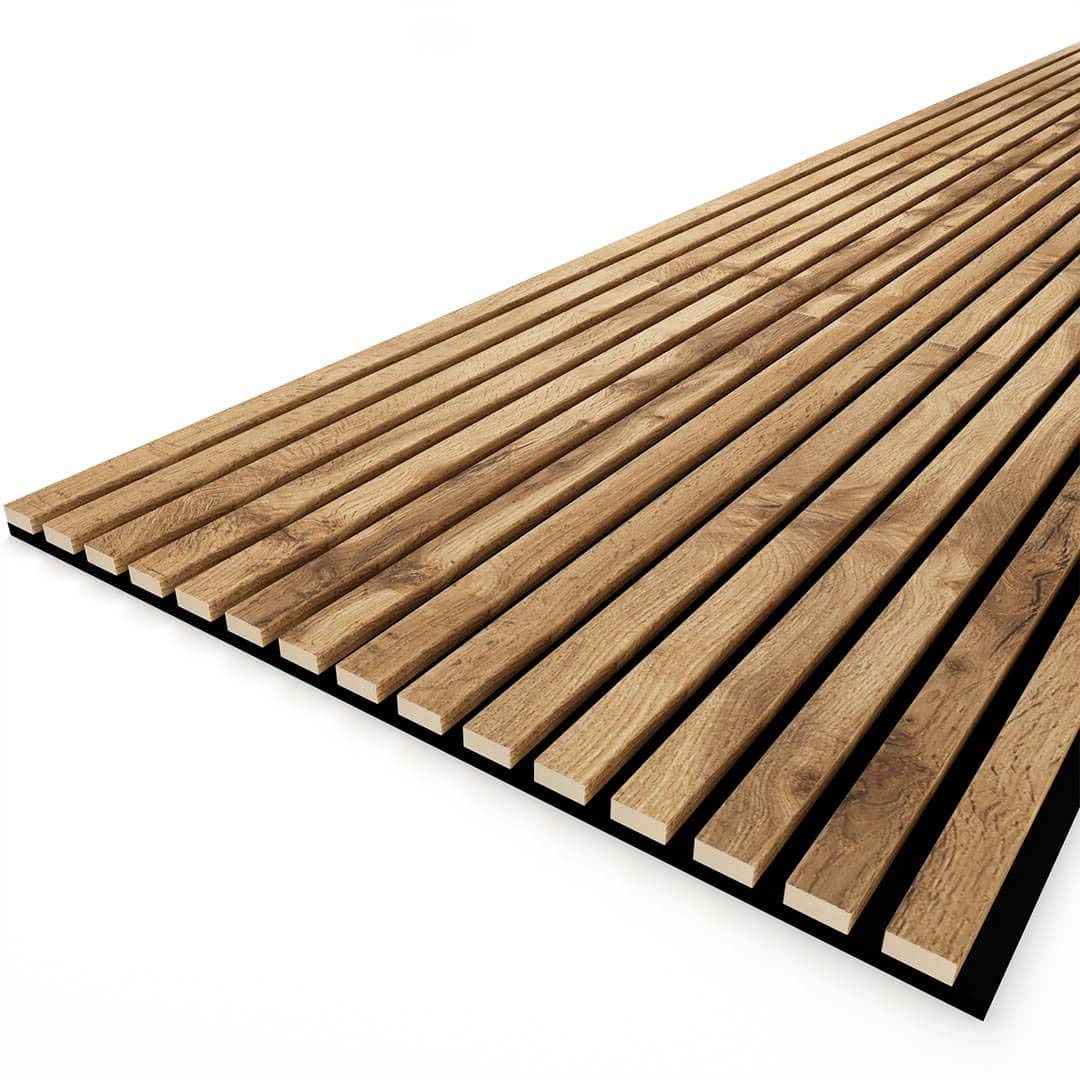 Панель Стеновая Акустическая Stella Trend Light Пекан 2780х600х21 (упак. 1шт.) Standart STSR-05