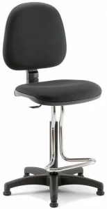 Linea Fabbrica Стул офисный поворотный с подставкой для ног Viky