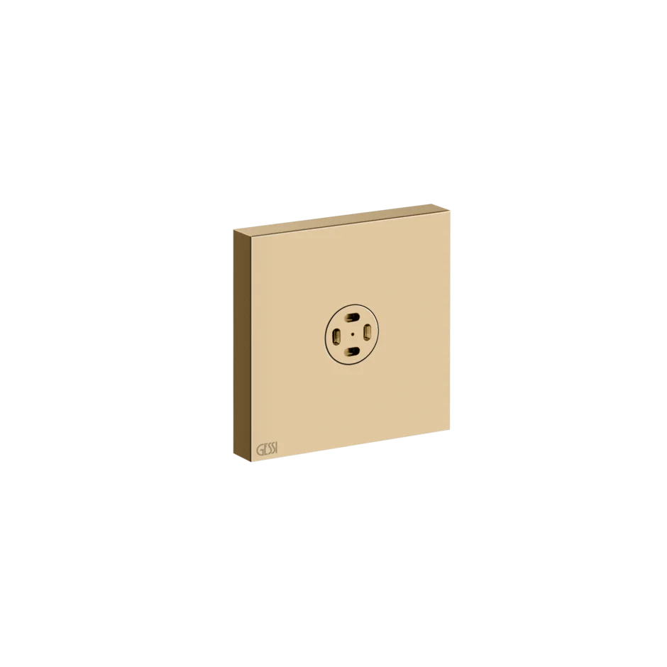 Корпус реактивного двигателя 32979 735 Gessi Inverso ТЕПЛАЯ БРОНЗА PVD 32979735