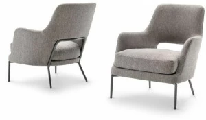 Flexform Кресло из ткани с подлокотниками Joyce