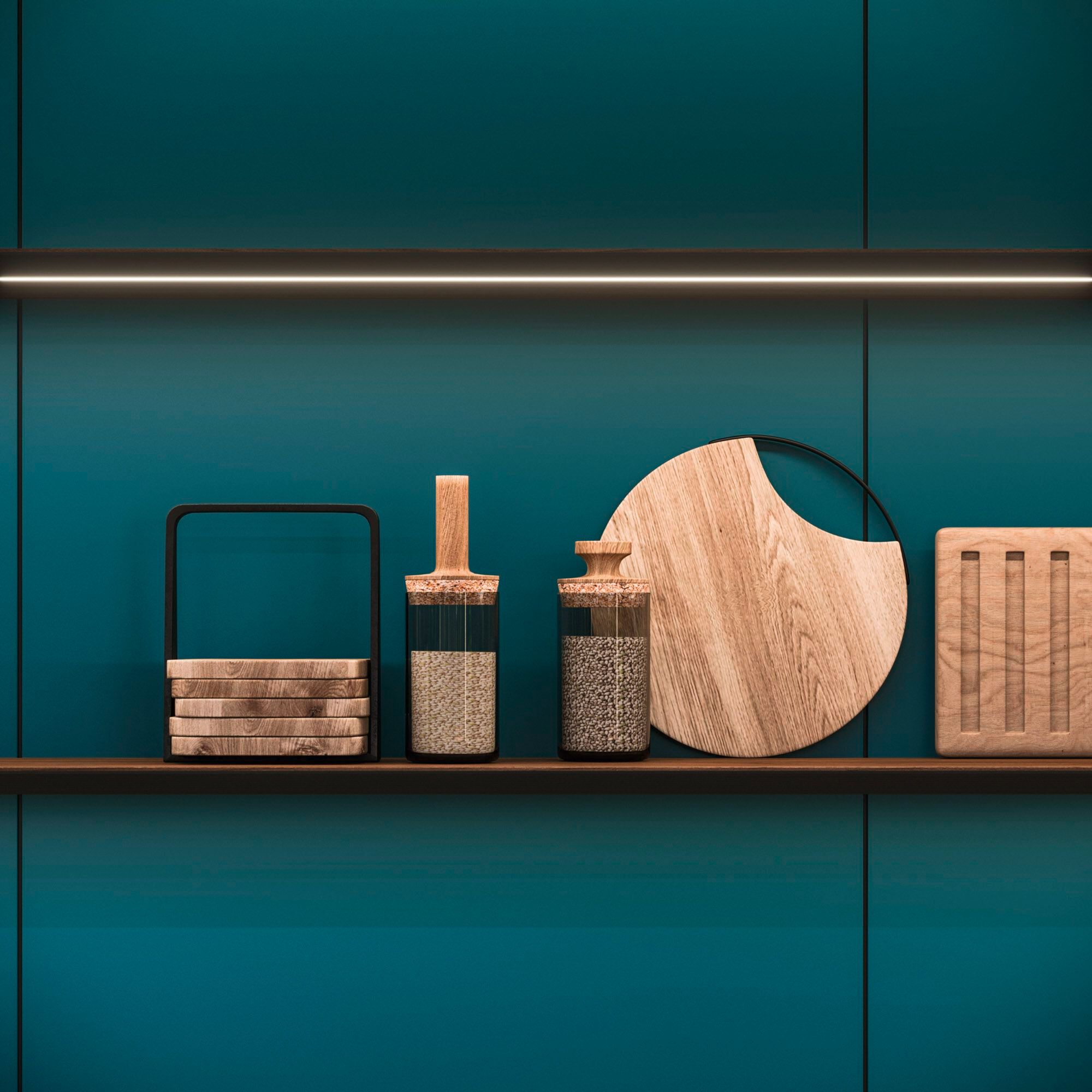 Встроенная кухня с островом Arrital Ak_Project ARCH-00064132 - Вид №11