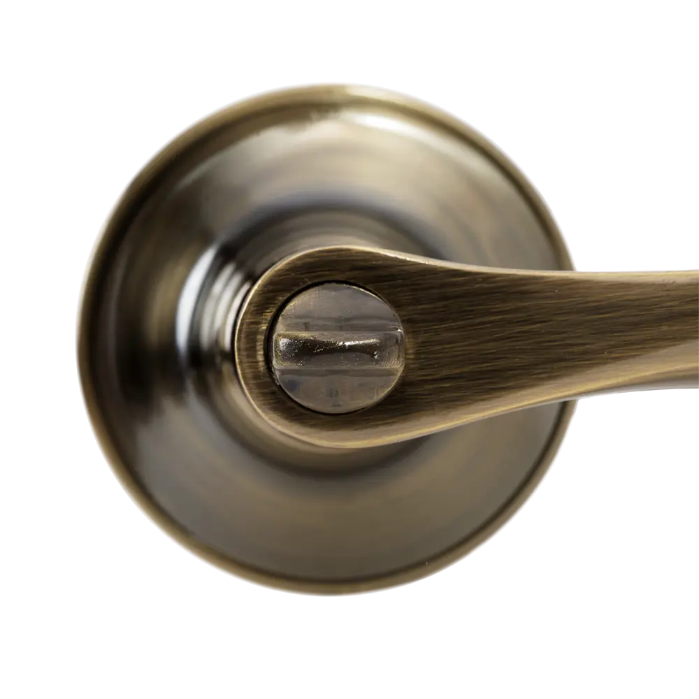 Ручка-защёлка 3201 AB BK, с фиксатором, цвет античная бронза ФАБРИКА ЗАМКОВ STLM-2017962 - Вид №2