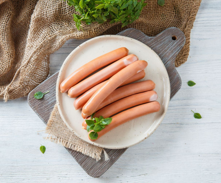 943 Сосиски "Фермерские" Вкусляндия 