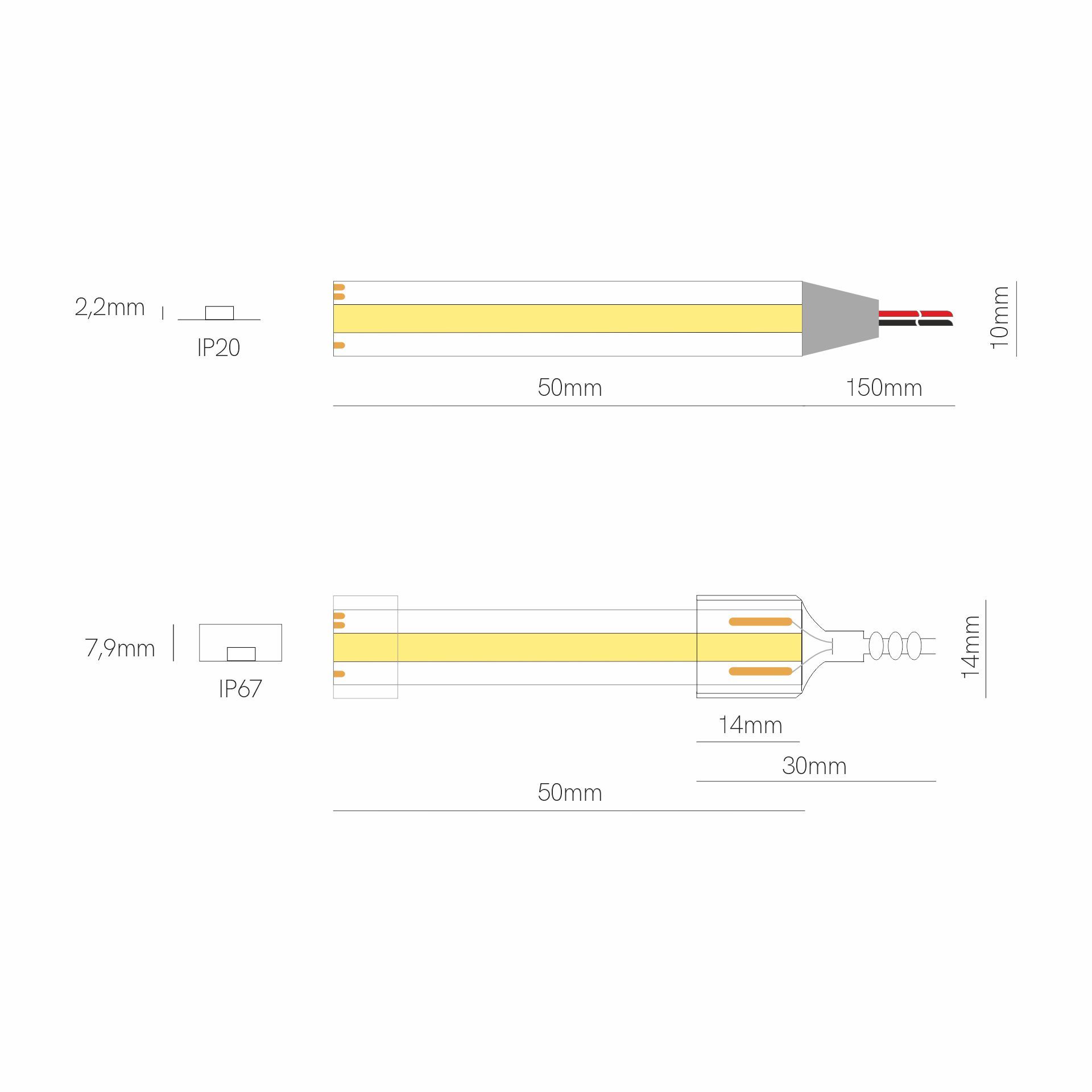 Светодиодные полосы BENEITO FAURE FINE 63 ARCH-00013193 - Вид №1
