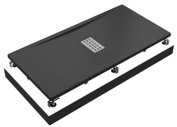 ЛП00129 Поддон Bas Flow Santreyd - Вид №1