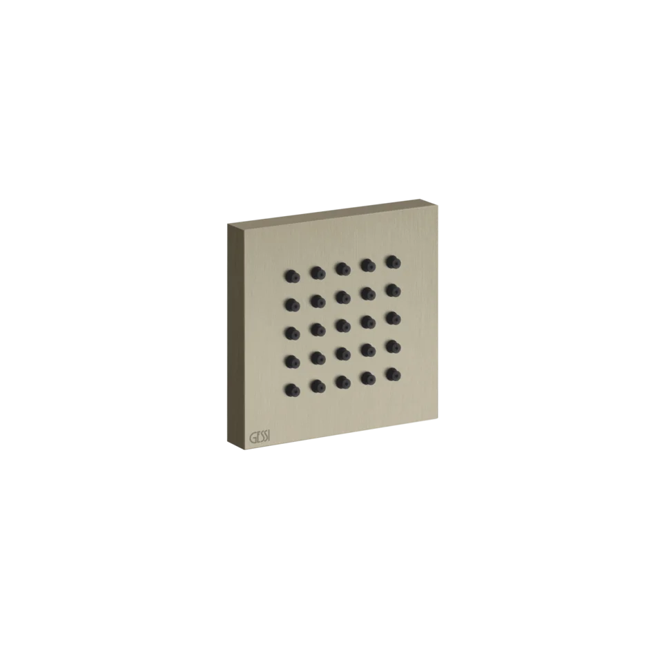 Корпус реактивный 32973 149 Gessi Inverso МАТОВЫЙ НИКЕЛЬ FINOX 32973149