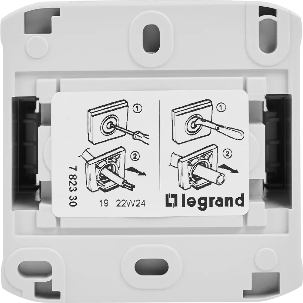 Выключатель накладной Legrand Quteo 1 клавиша цвет серый STLM-2082135 - Вид №2